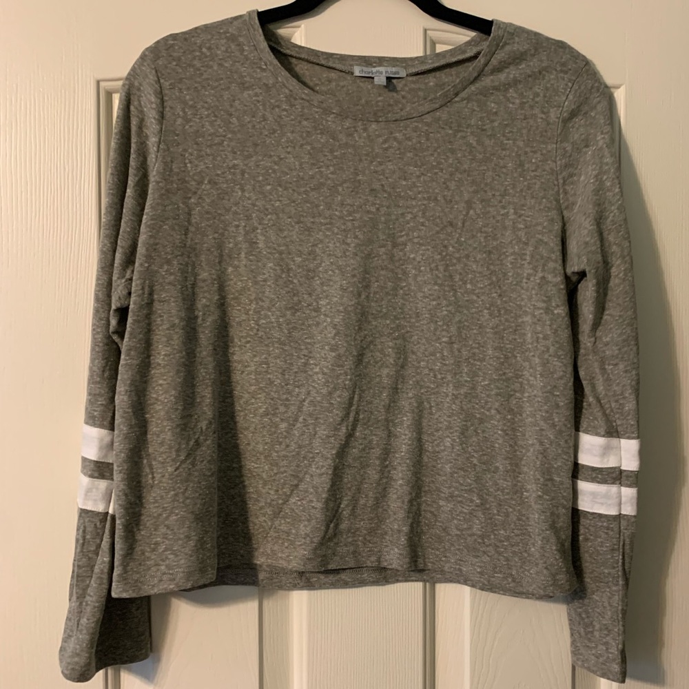 grey long sleeve